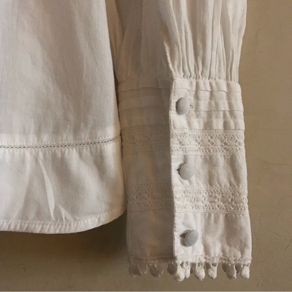 Sea New York White Cotton Blouse - Picture 3 of 7